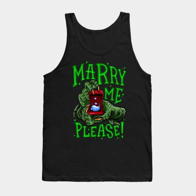 water monster in love Tank Top by spoilerinc